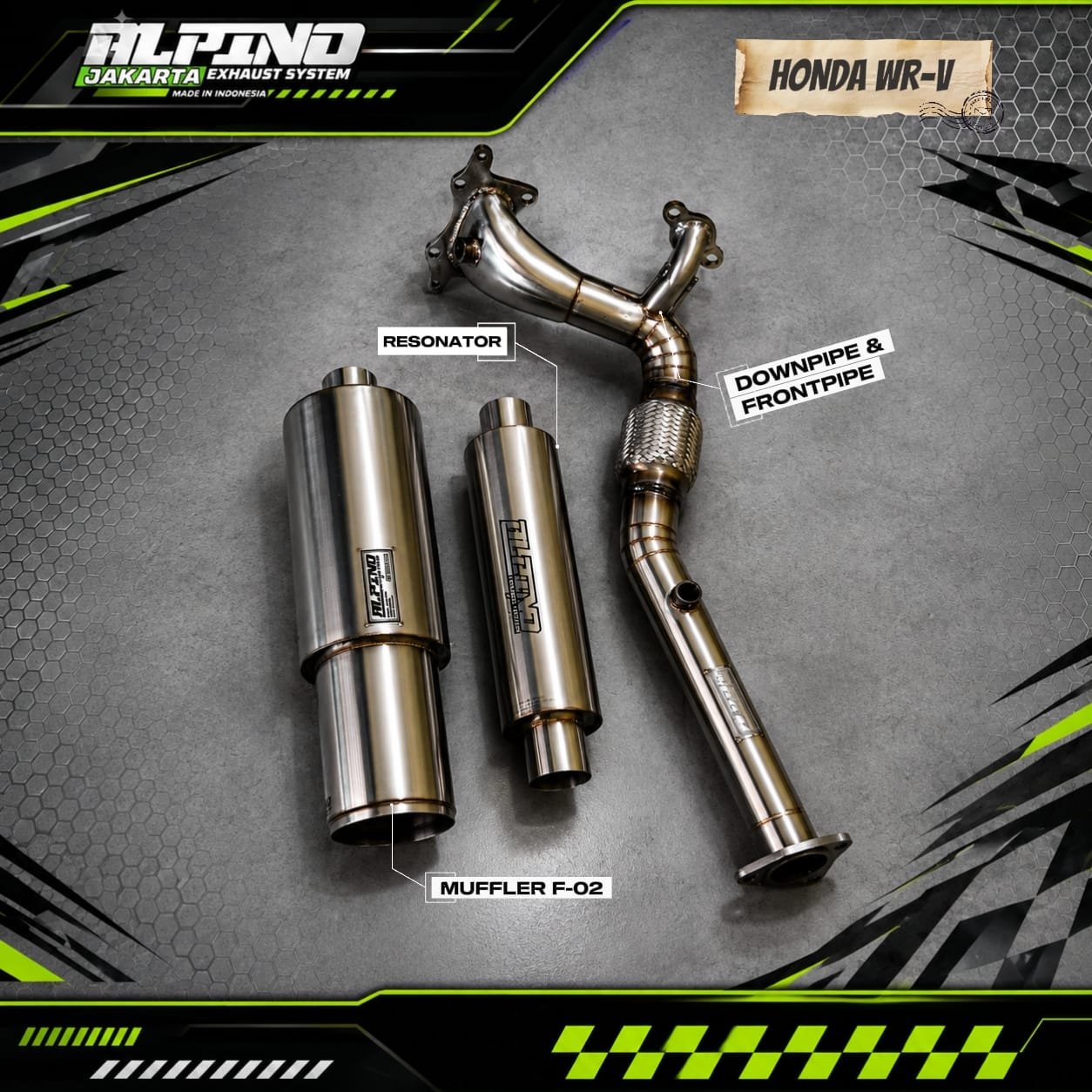 Knalpot Honda WRV